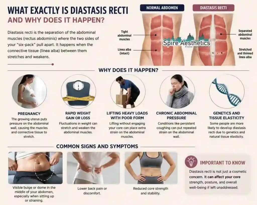 What Exactly Is Diastasis Recti and Why Does It Happen Shepperton Green?