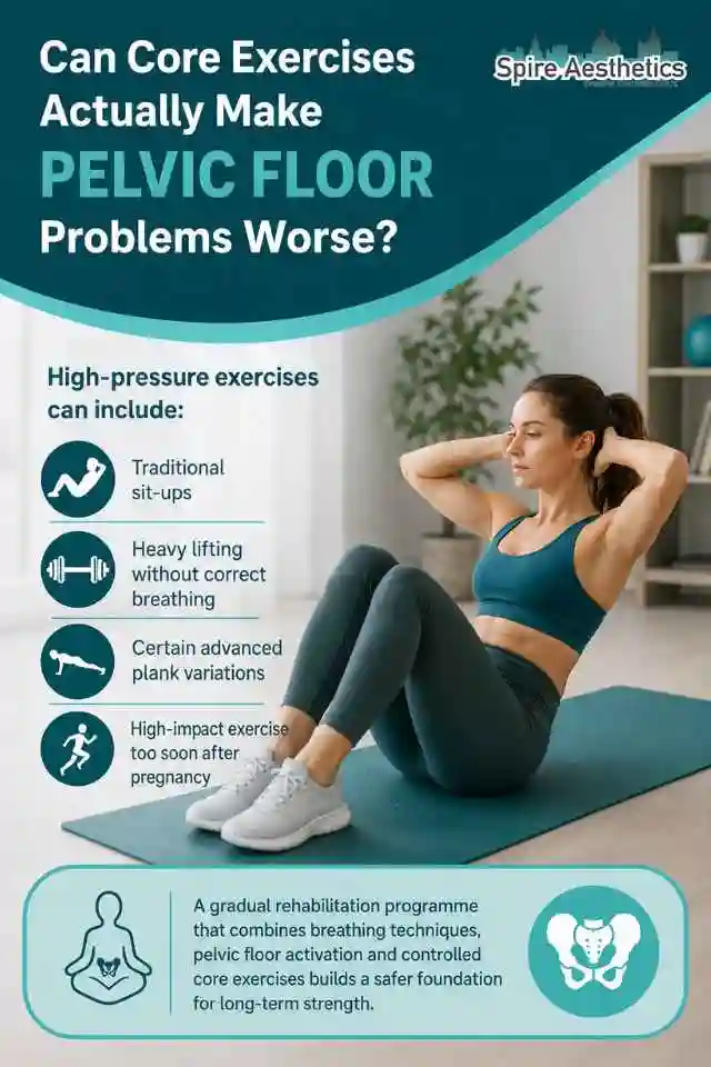 Can Strengthening Your Core Alone Actually Make Pelvic Floor Problems Worse Shepperton Green?